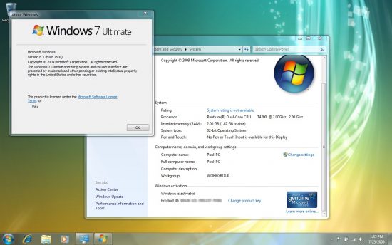 Windows 7 is genuine